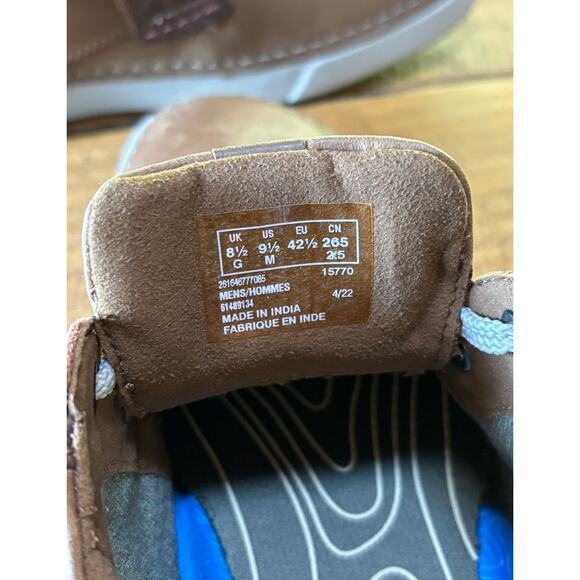 Clarks‎ Gereld Low Lace-Up Shoes Brown Extreme Comfort Mens Size 9.5 - Picture 9 of 10